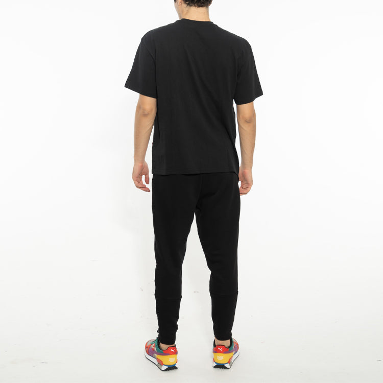 PUMA x Attempt T-shirt 'Black White Red' 598275-01