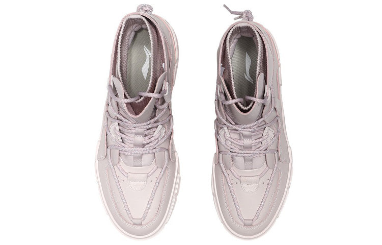 (WMNS) Li-Ning Counterflow Hi 'Triple Pale Purple' AGCQ346-2