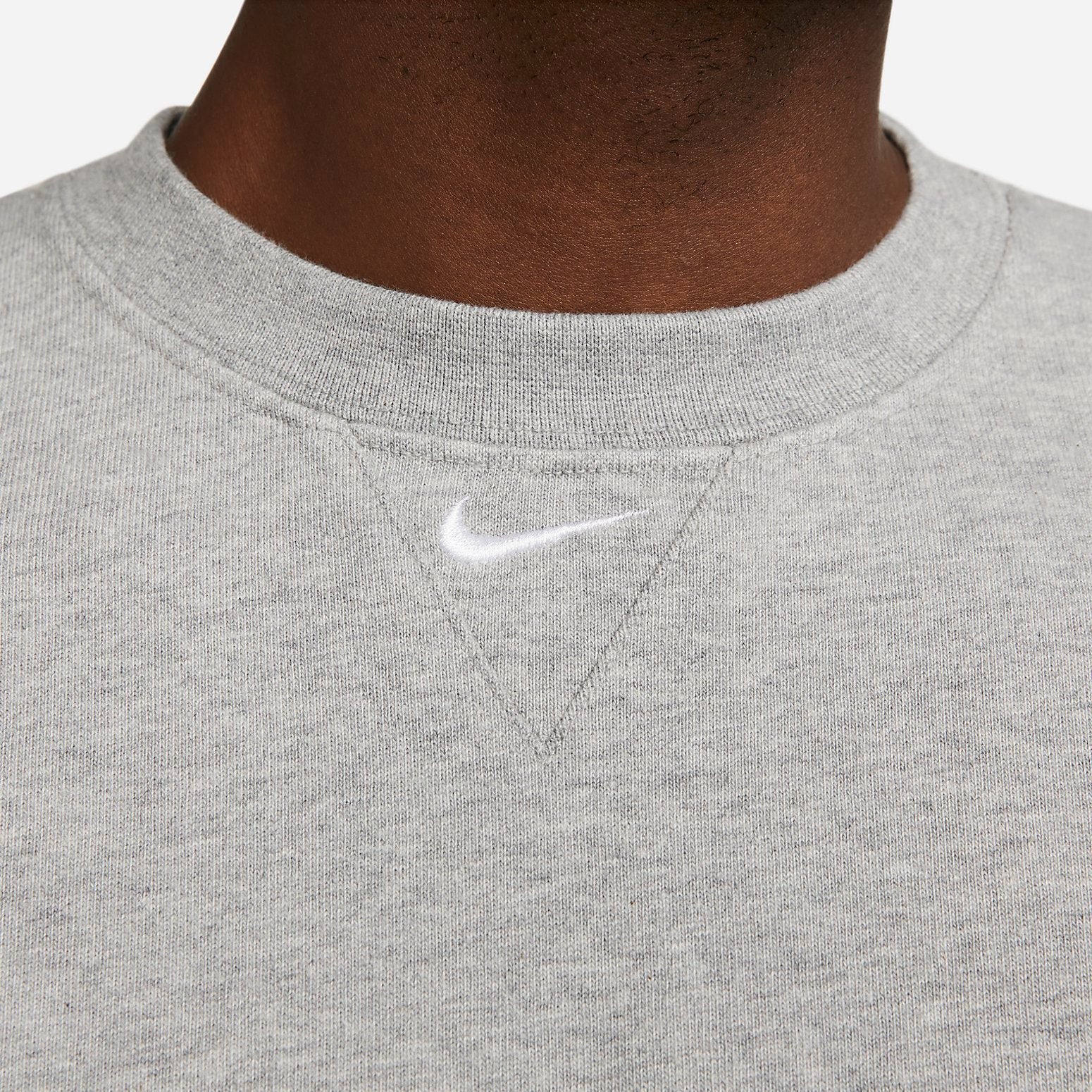 Nike Solo Swoosh T-Shirt 'Grey' FB7866-063