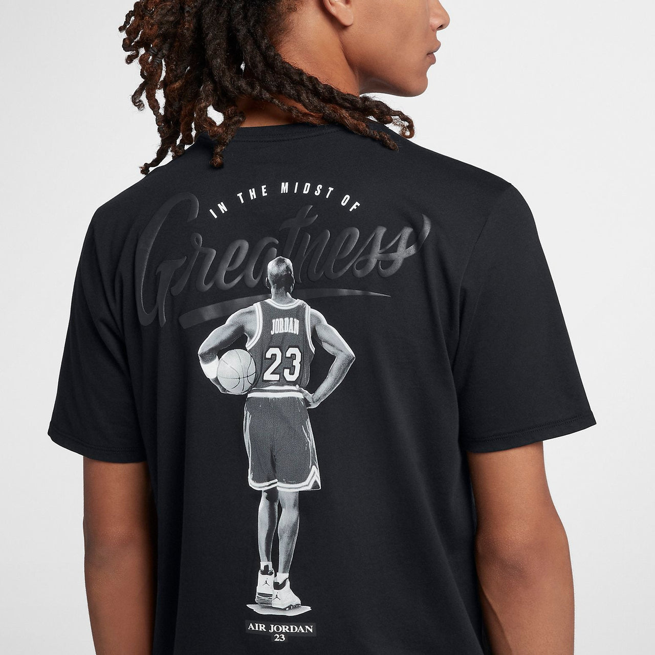 Air Jordan Midst Of Greatness Tee 'Black' 916040-010