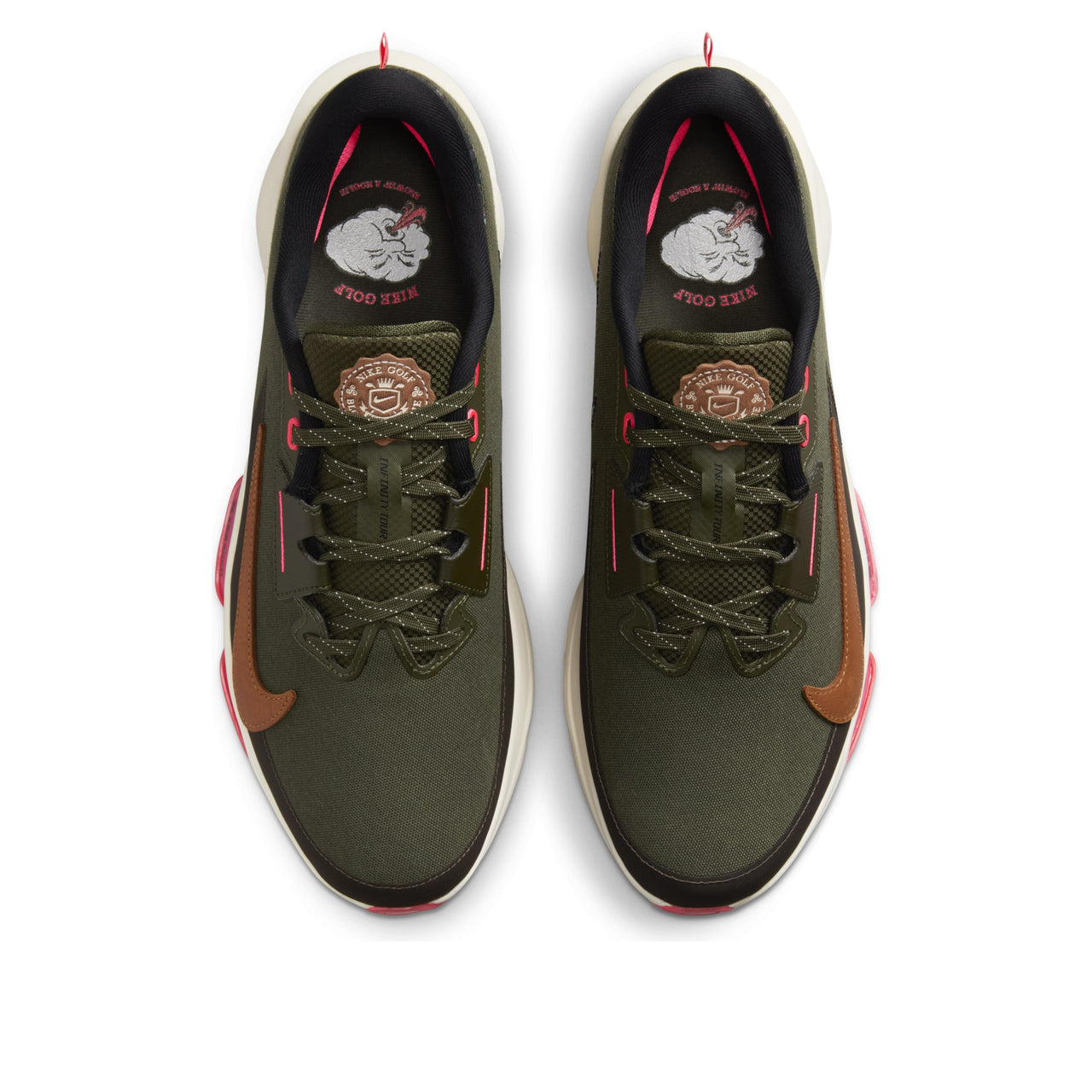 Nike Infinity Tour 2 Wide 'Cargo Khaki Hot Punch' FQ8325-300
