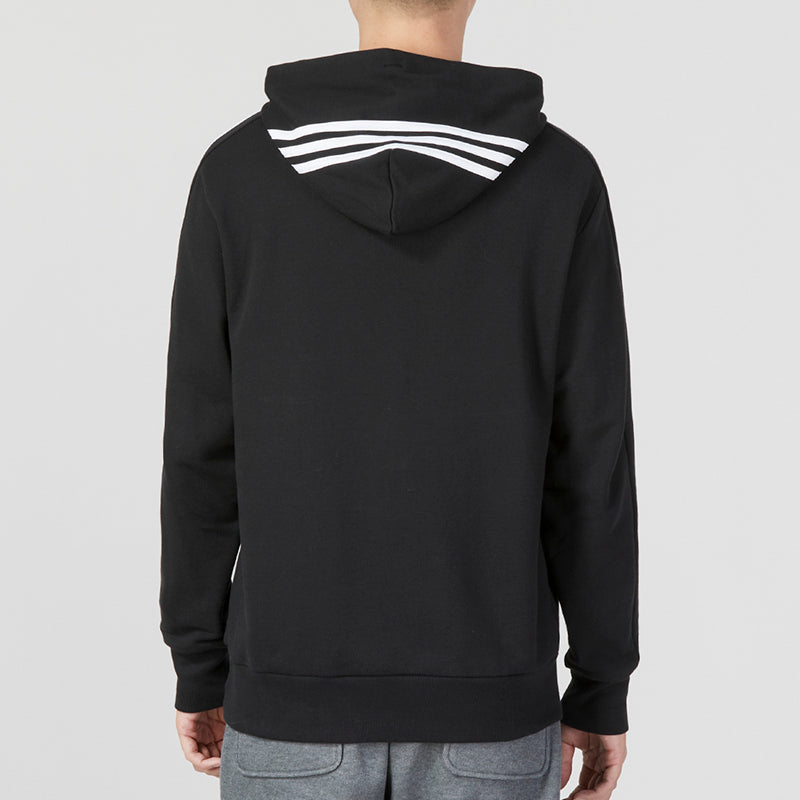 adidas French Terry 3-Stripes 'Black White' IC0435