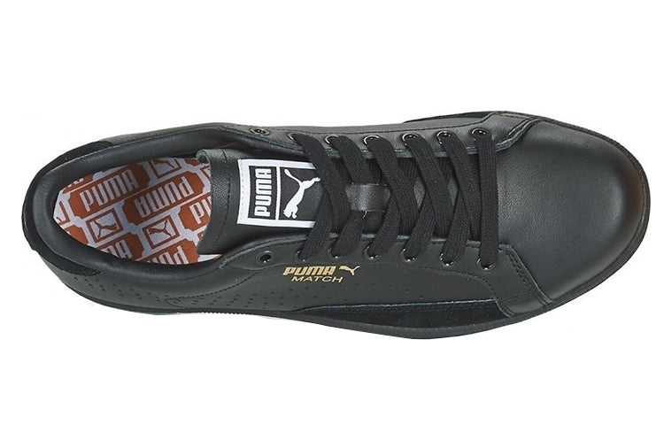PUMA Match 74 Low Top Board Shoes Black 359518-13