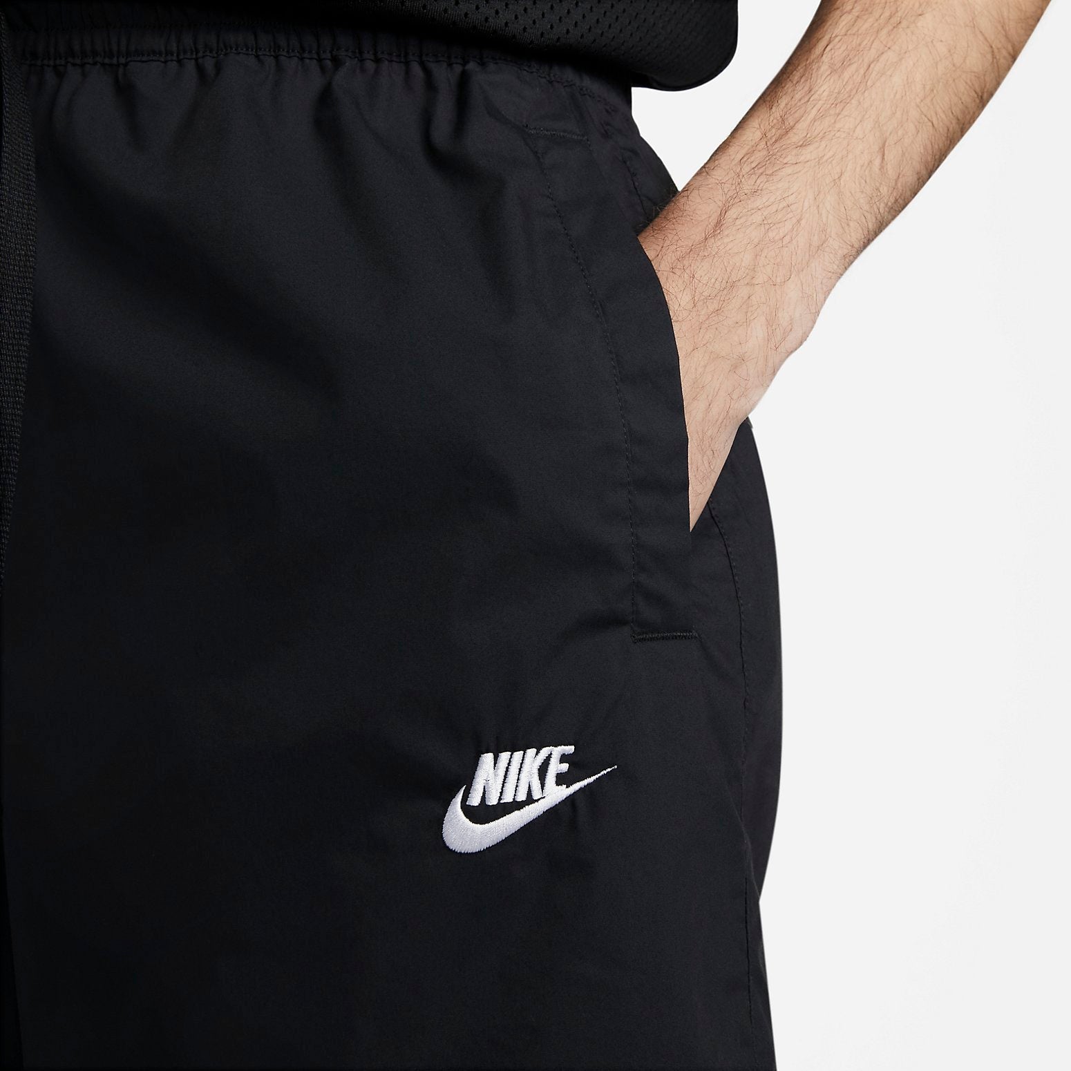 Nike Club Woven Oversized Shorts 'Black' DM6918-011