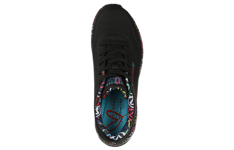 (WMNS) James Goldcrown x Skechers Uno Low-Top Running Shoes Black 155506-BBK