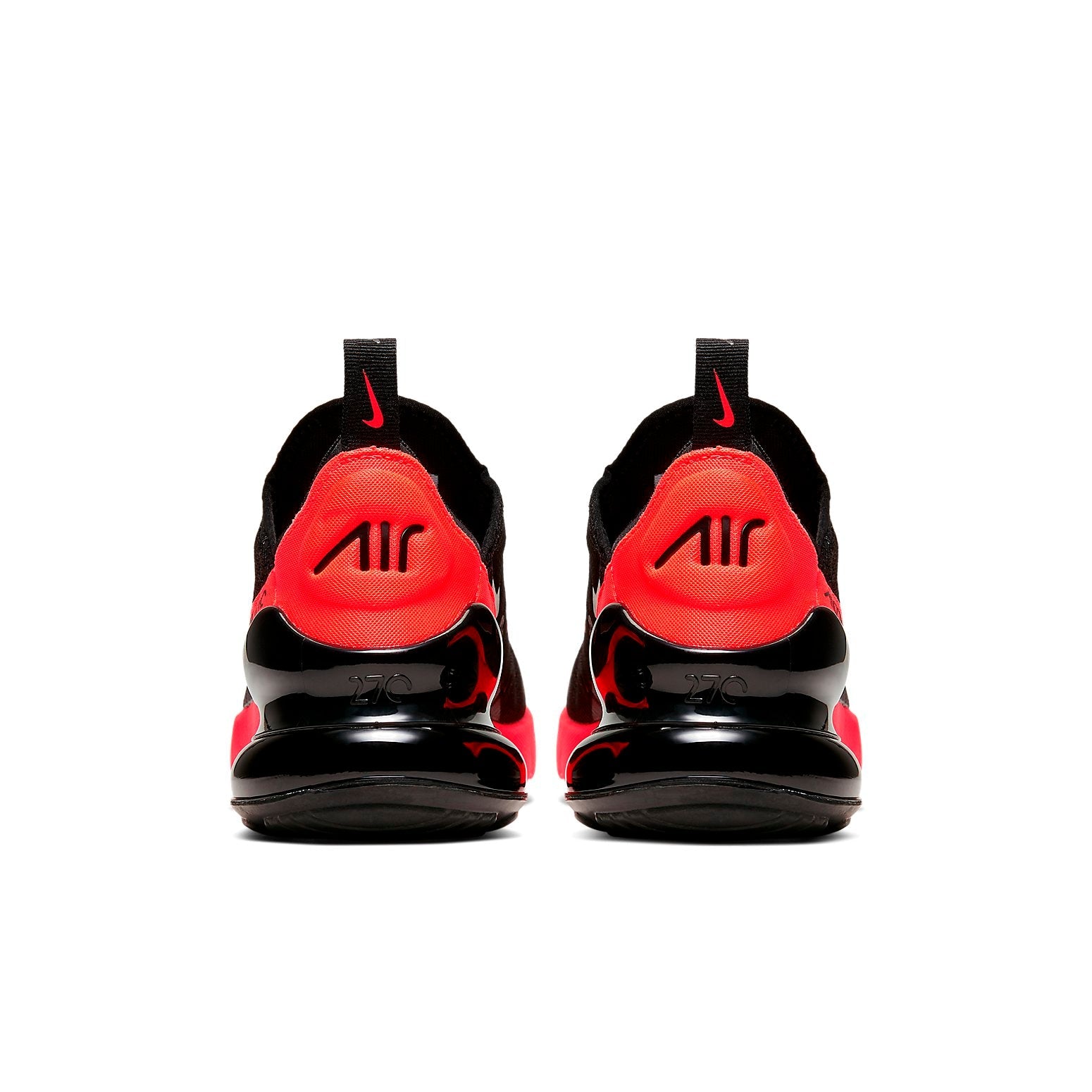 (GS) Nike Air Max 270 'Black Bright Crimson' 943345-018