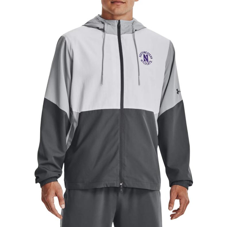 Under Armour Fieldhouse Collegiate Northwestern University Jacket 'Grey' 5119644-103