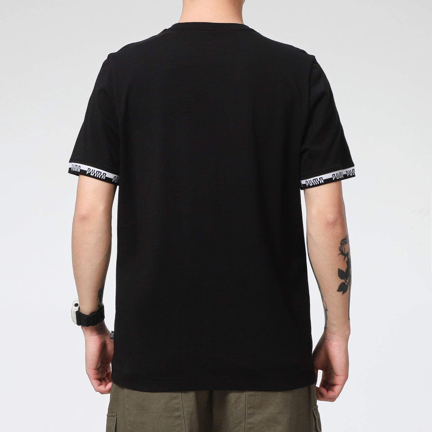 PUMA Short Sleeve T-Shirt 'Black' 855985-01