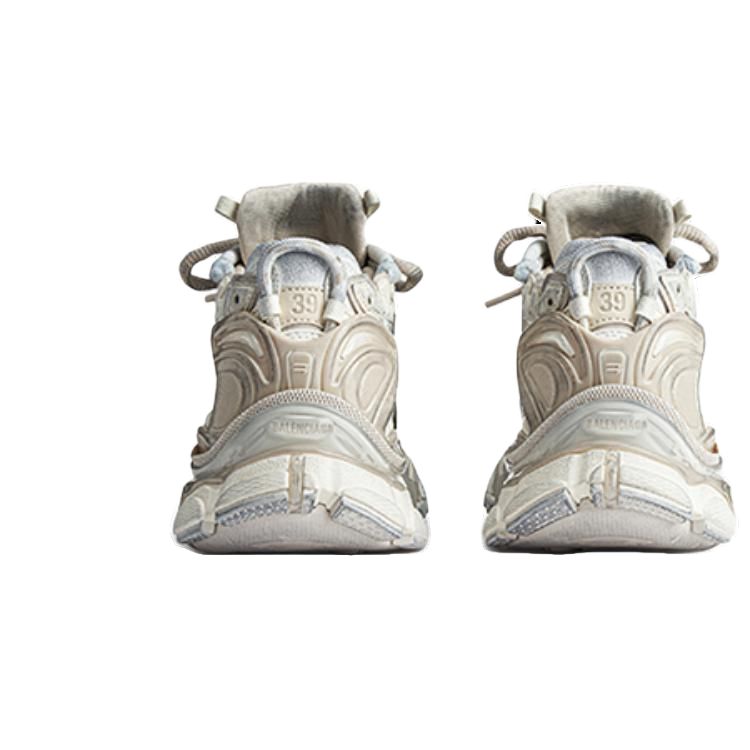 (WMNS) Balenciaga Runner Sneakers 'Beige Nylon Suede-Like Fabric' 772767W3RNY9797