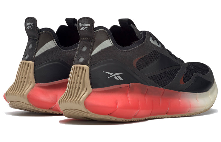 (WMNS) Reebok Zig Kinetica Horizon 'Black Maroon' FW6266