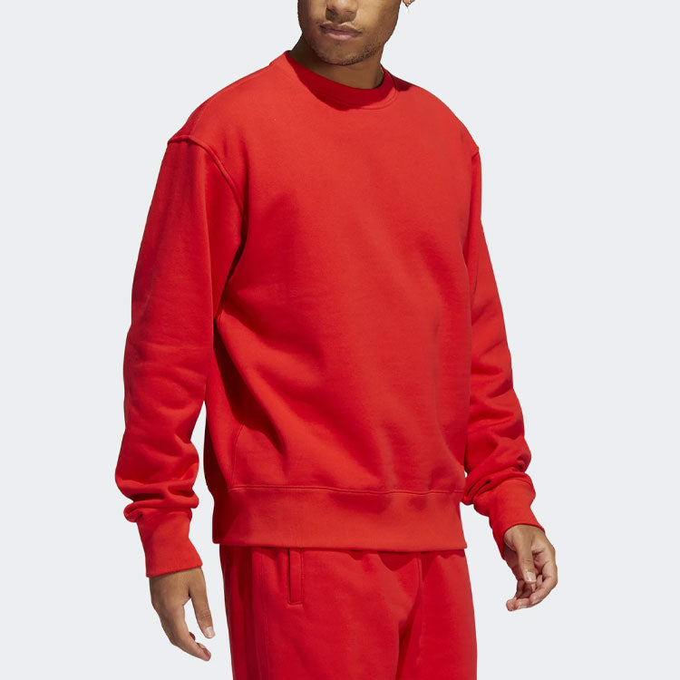 adidas x Pharrell Basic Sports Sweatshirt 'Red' HF9941