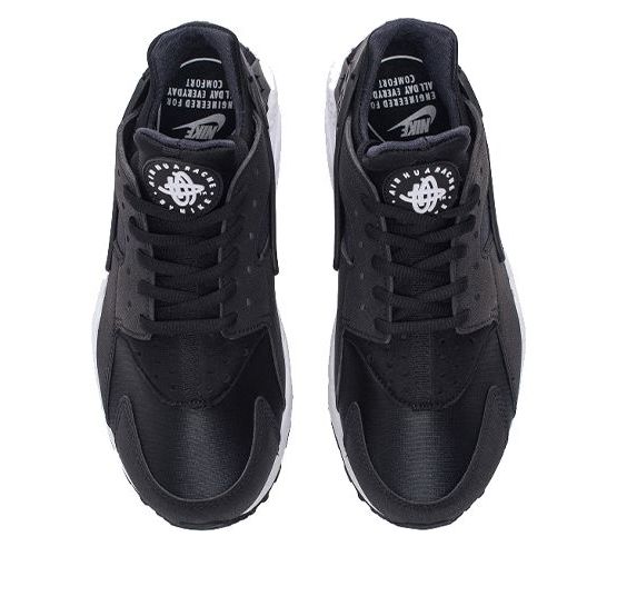 (WMNS) Nike Air Huarache Run 'Black White' 634835-006