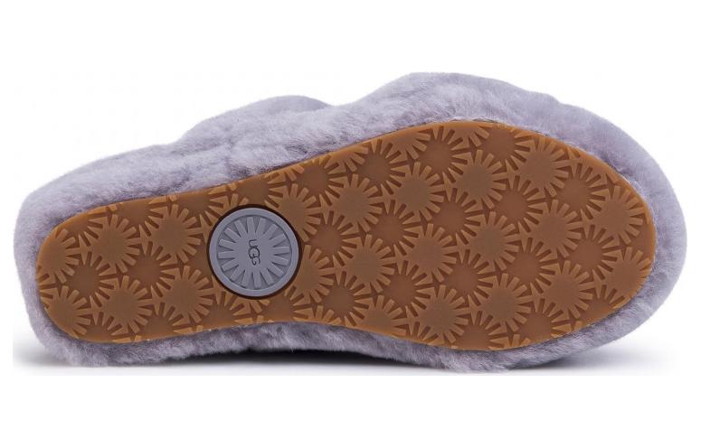 (WMNS) UGG Oh Yeah Sandals Gray Purple 1107953-SAMT