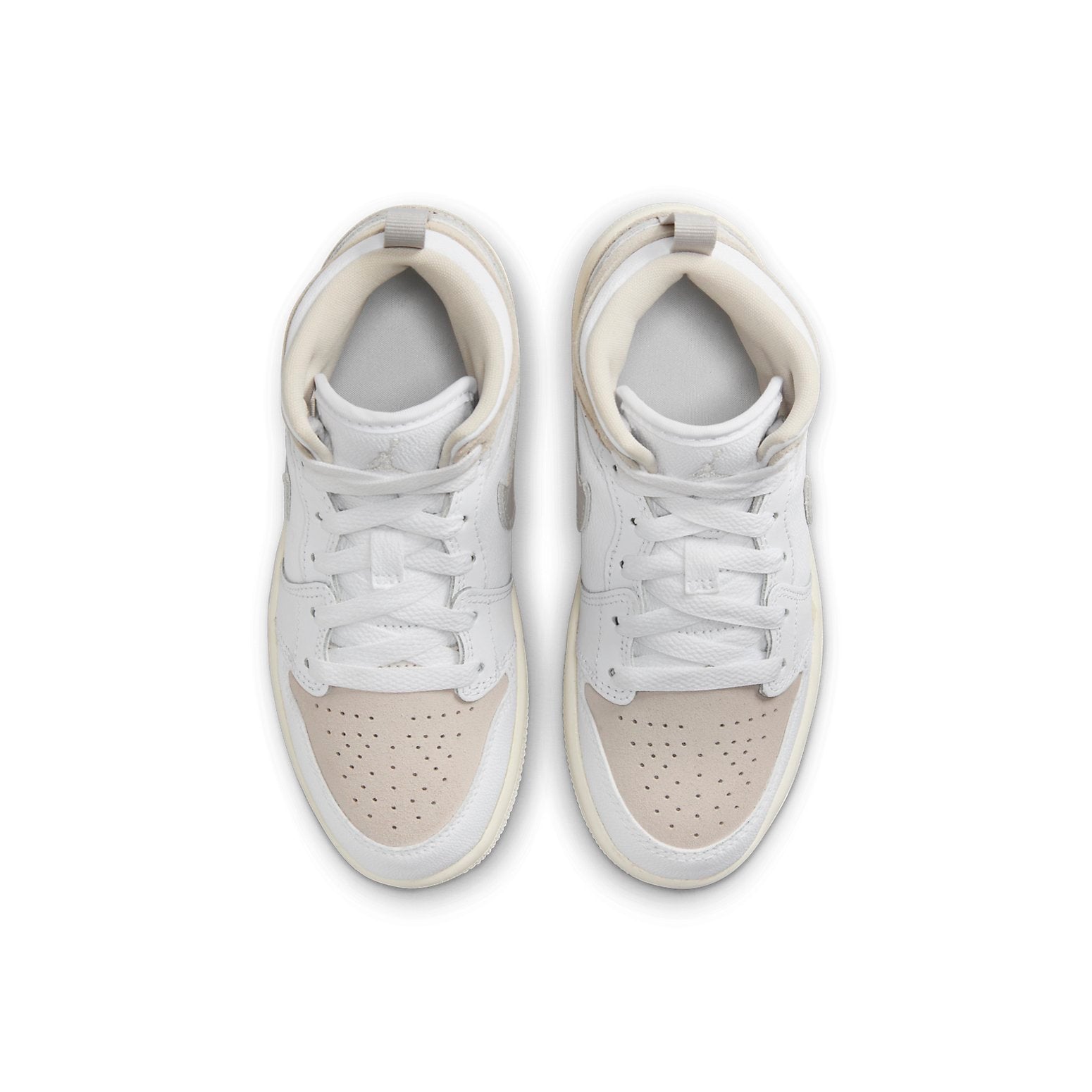 (PS) Air Jordan 1 Mid SE Craft 'Inside Out - White Sail' FB9141-120