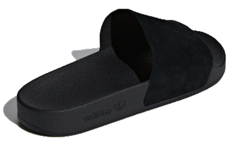 (WMNS) adidas originals Adilette 'Black' DA9017