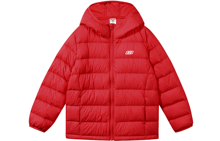 (GS) Skechers Letter Printed Down Jacket 'Multi-Color' L422K049