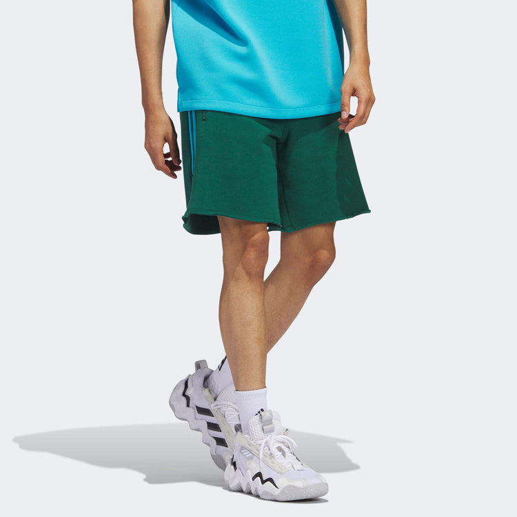 adidas Trae Winterized Shorts 'Team Dark Green' IL1613