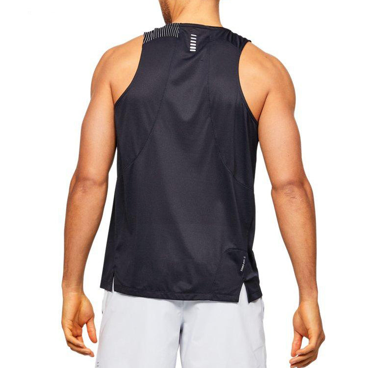 Under Armour Qualifier Iso-Chill Running Tank 'Black Grey' 1350135-002
