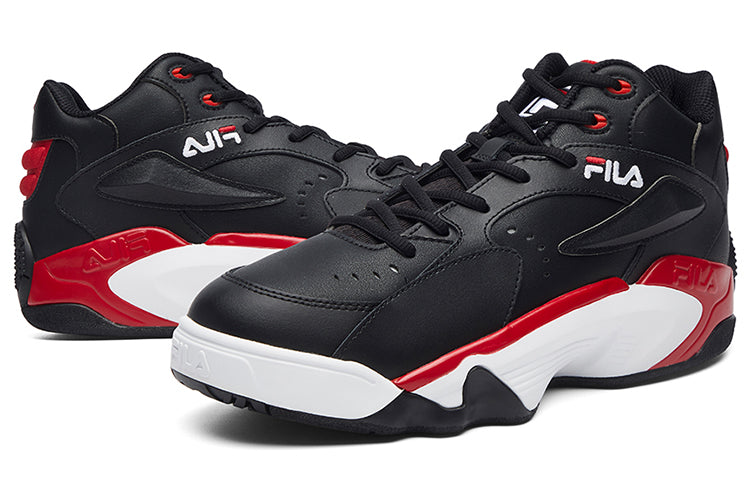 FILA Jamball Mid Mid Baeketball Shoes Black/Red/White F12M041216FBR
