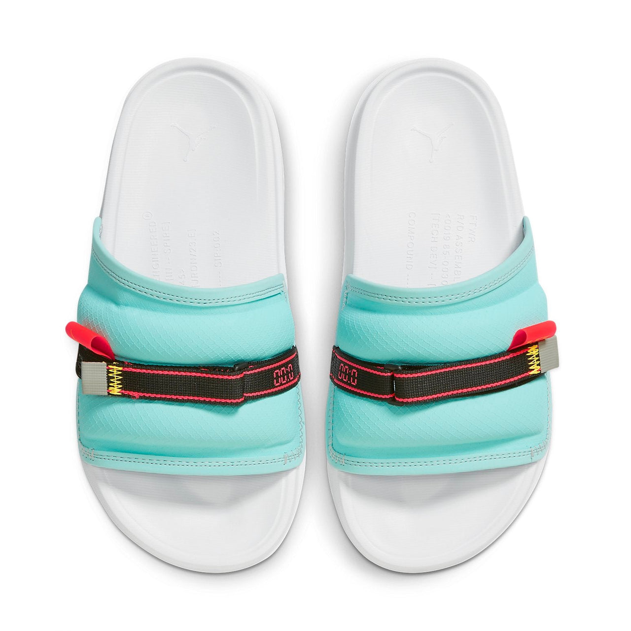Air Jordan Super Play Slide 'Island Green Laser Orange' FJ7686-381
