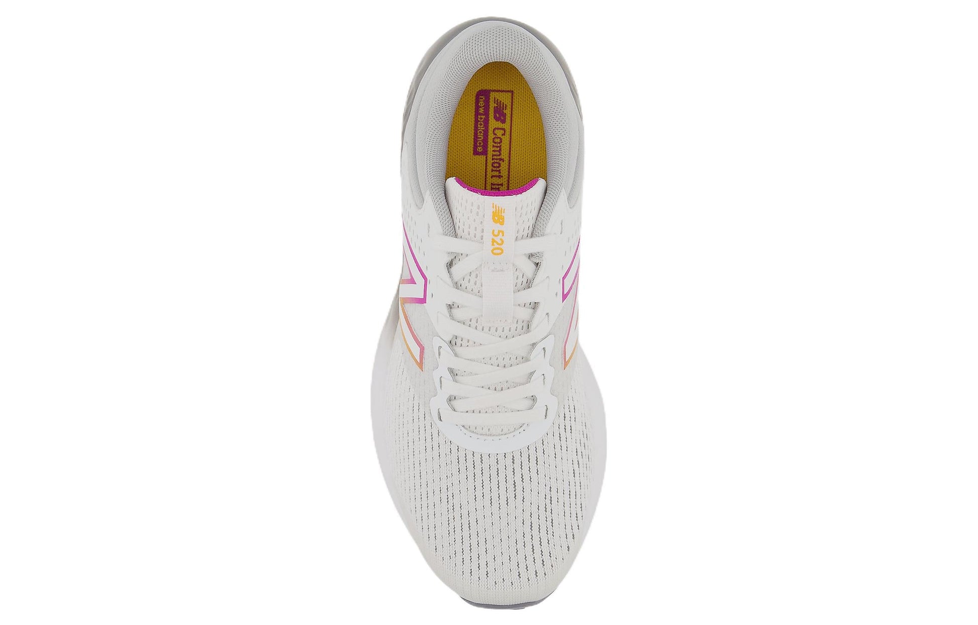 (WMNS) New Balance 520 v7 'White Gray Pink' W520RW7