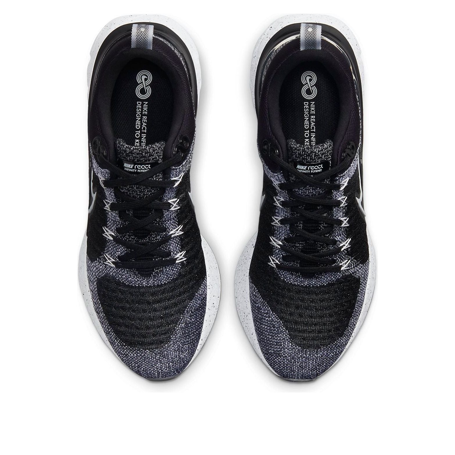 (WMNS) Nike React Infinity Run Flyknit 2 'White Black' CT2423-101