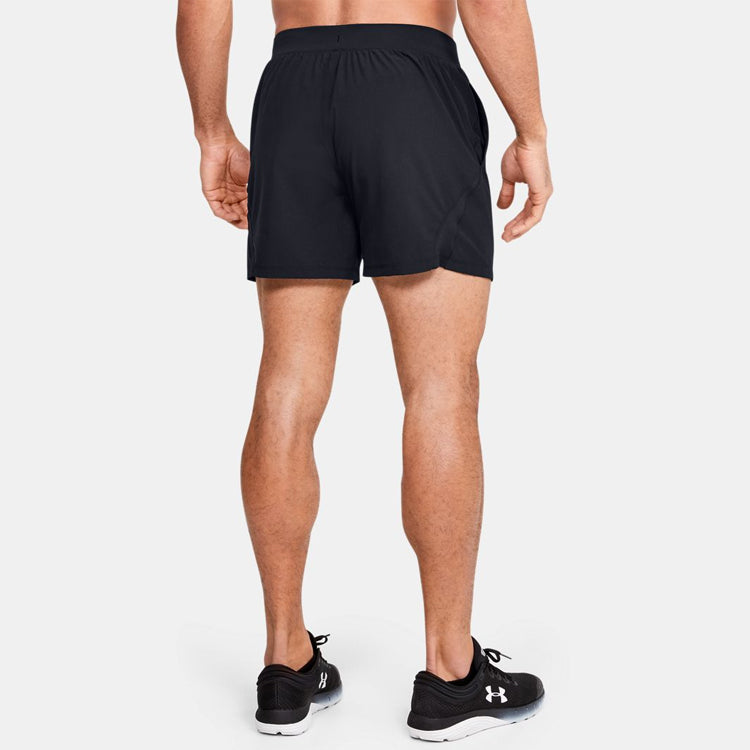 Under Armour SpeedPocket 5inch Shorts 'Black Grey' 1351188-001