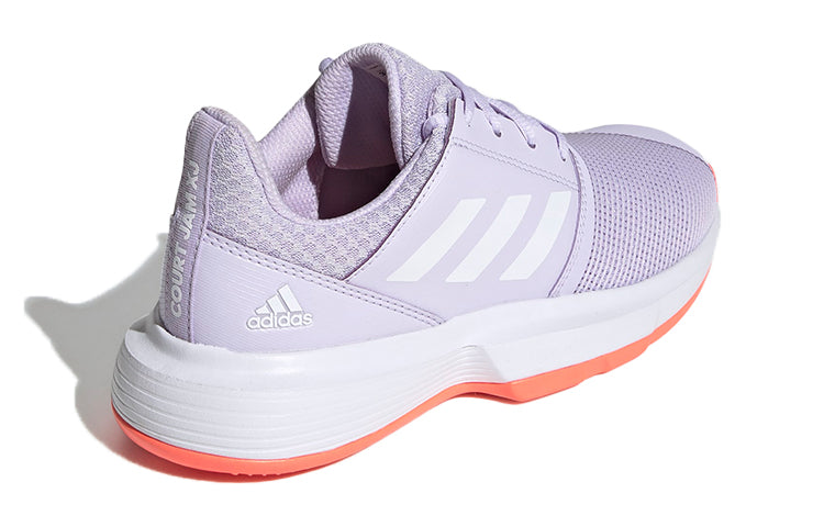 (GS) adidas Courtjam J Purple/White EH1103
