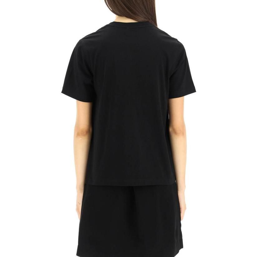 (WMNS) Burberry 25 Cotton Logo T-Shirt 'Black' 80803241
