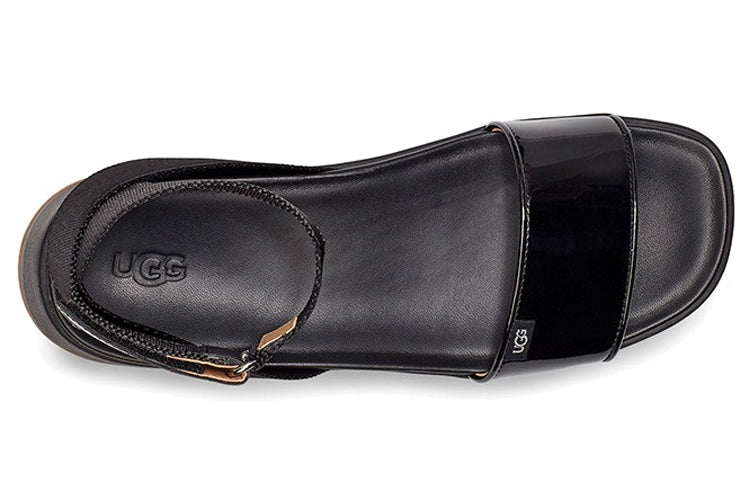 (WMNS) UGG Lennox Series Sandals Black 1107898-BLK