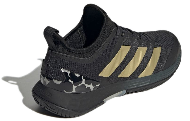 (WMNS) adidas Marimekko x Adizero Ubersonic 4 'Black Gold Metallic' GZ8467