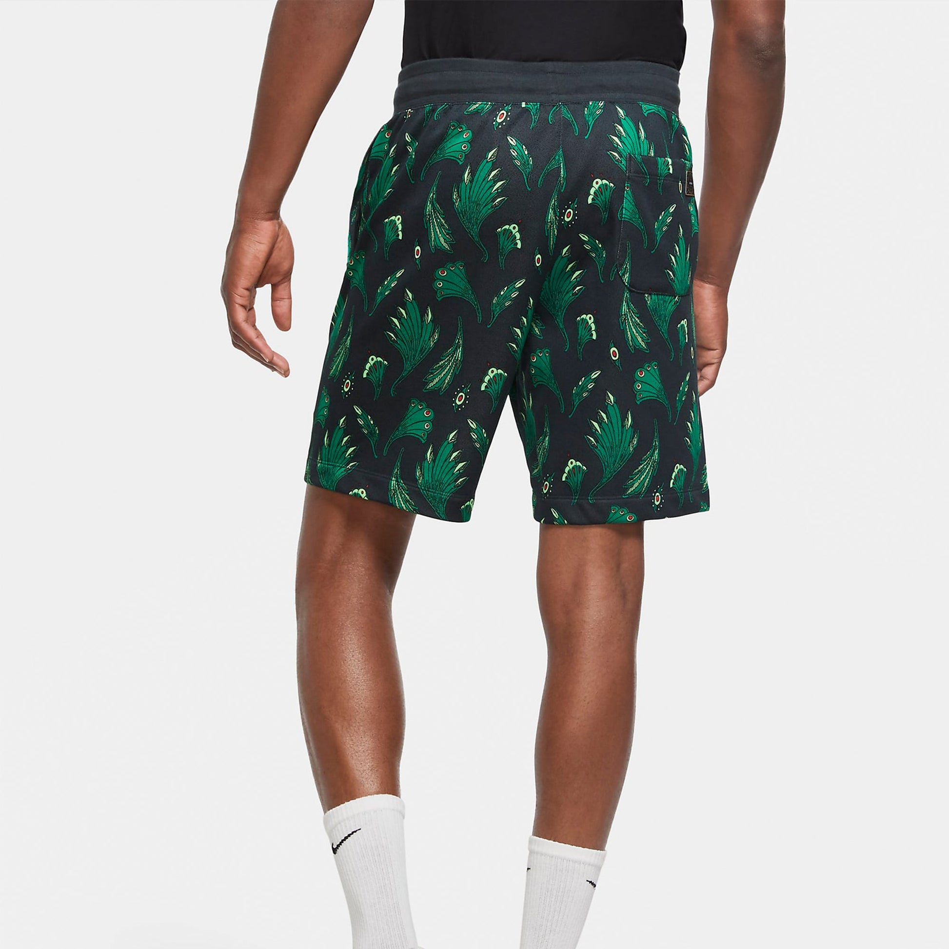 Nike Alumni Nigeria Printing Casual Shorts Green CU1408-364