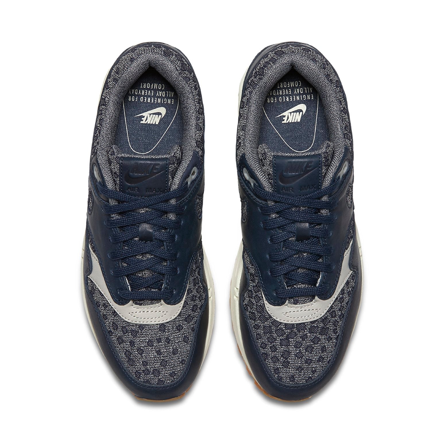 (WMNS) Nike Air Max 1 Premium 'Obsidian' 454746-403