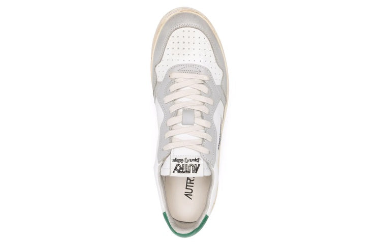Autry Super Vintage Low 'White Grey Green' AVLM-SV02