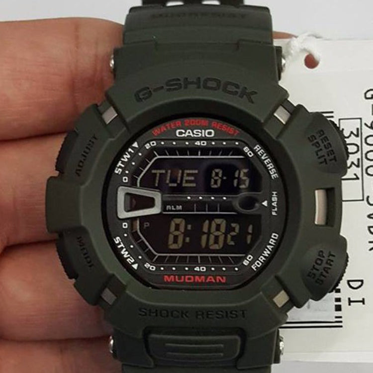 CASIO G-Shock Mudman 'Green' G-9000-3V