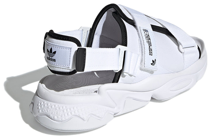 adidas originals Ozweego Sandal Minimalistic White Sandals 'White Black' H67276