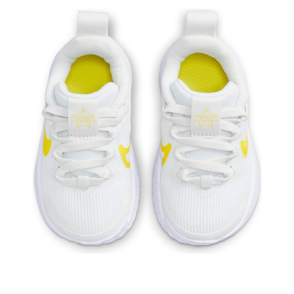 (TD) Nike Star Runner 4 Shoes 'Summit White Opti Yellow' DX7616-101