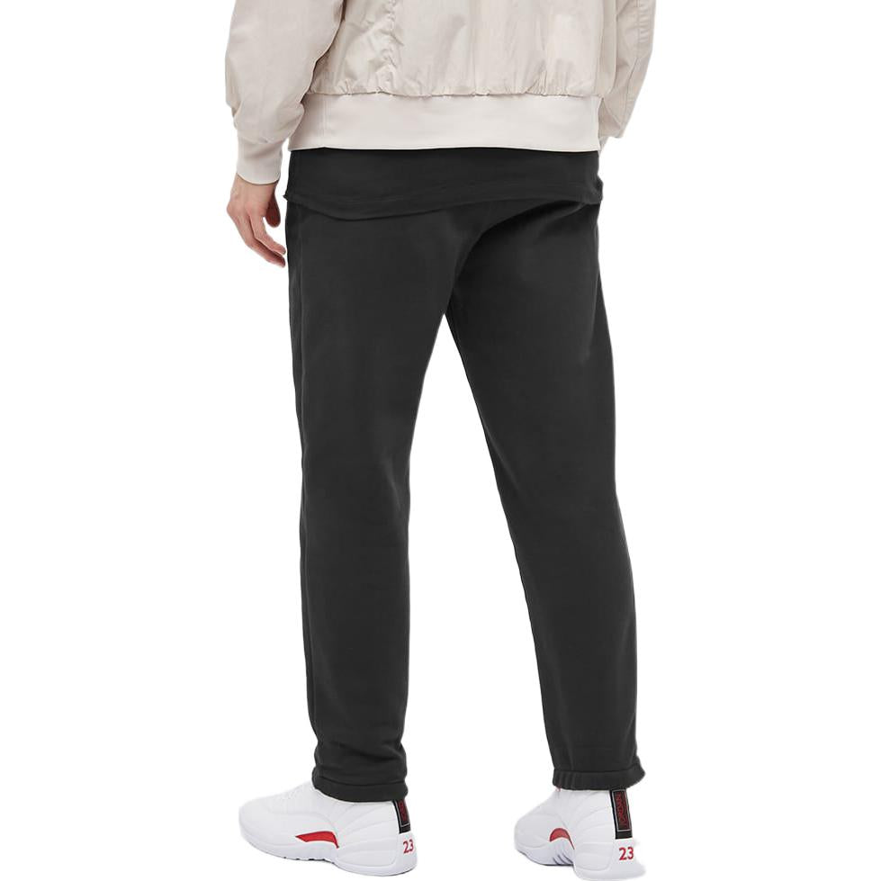 Men's Air Jordan Essentials Solid Color Printing Logo Lacing Bundle Feet Sports Pants/Trousers/Joggers Black DA9820-010