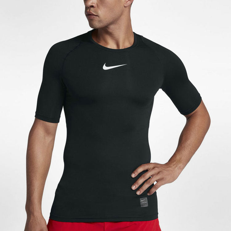 Nike Pro Quick Dry Training Sports Short Sleeve Black 838092-010