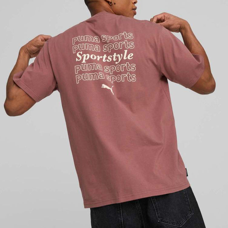 PUMA Casual T-Shirt 'Pink' 622536-49