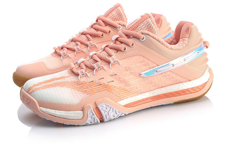 (WMNS) Li-Ning Ground Flying 'Orange Pink' AYAQ008-2
