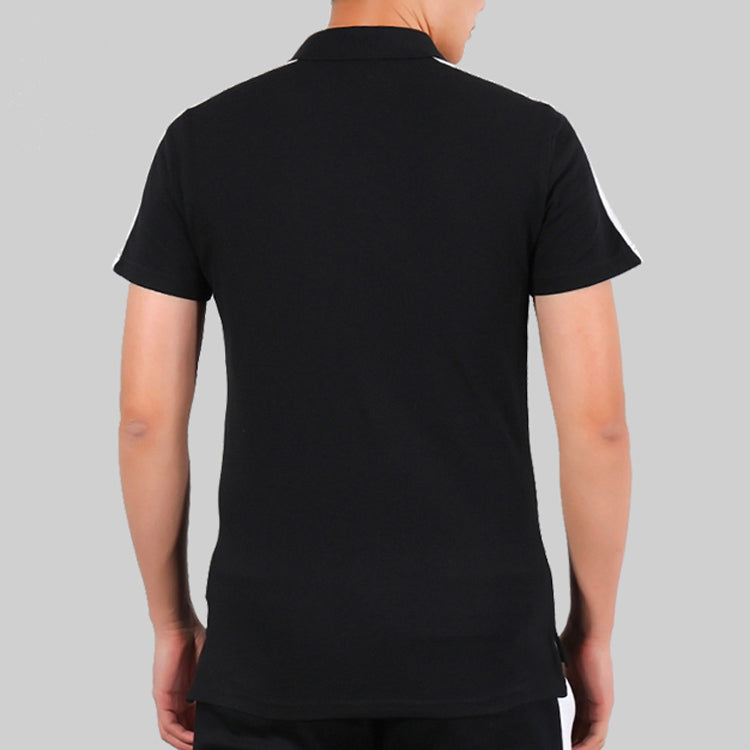 PUMA Iconic T7 Polo Shirt 'Black White' 598250-01