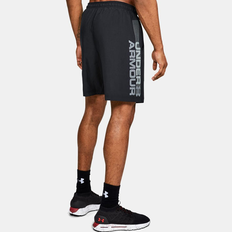 Under Armour Woven Graphic Wordmark Shorts 'Black' 1320203-001