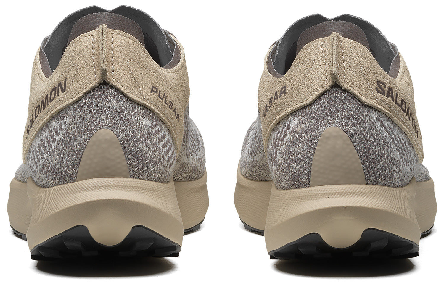 SALOMON Pulsar Prg Knit 'Gray Brown' 473007