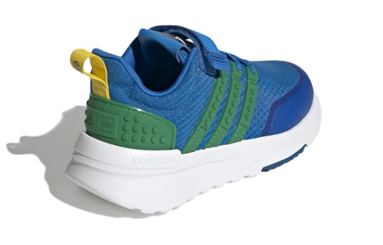 (PS) adidas LEGO x Racer TR EL Little Kid 'Halo Blue Sub Green' GV8237