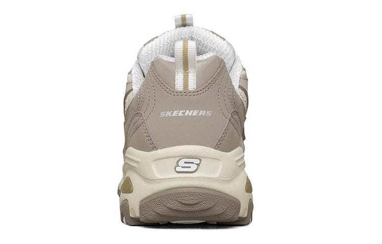 (WMNS) Skechers D'lites-looking Glass Running Shoes Brown 11959-TPE