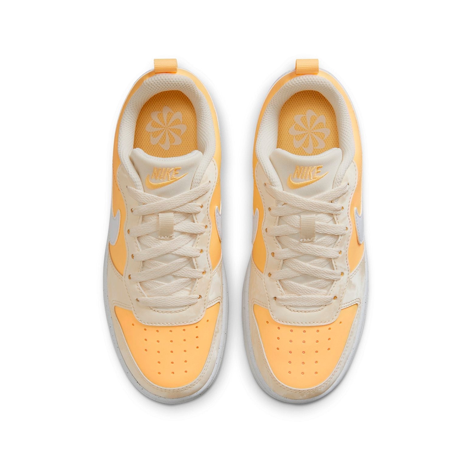 (GS) Nike Court Borough Low Recraft 'Pale Ivory Melon Tint' DV5456-107