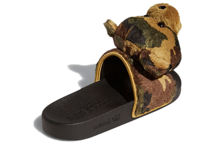 adidas Jeremy Scott x Adilette Slide 'Camo Teddy' H02882