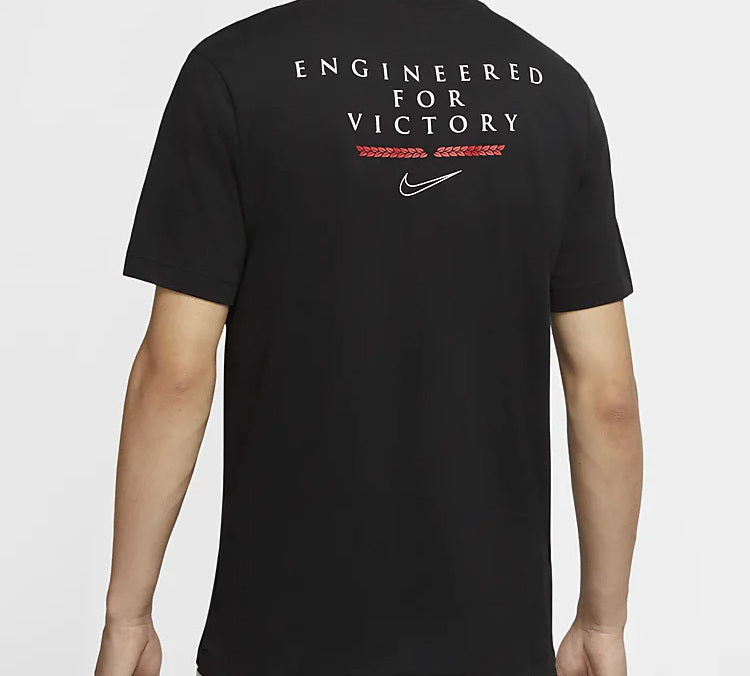 Nike DRI-FIT Basketball Short Sleeve 'Engineered for Victory Black' CV1039-010