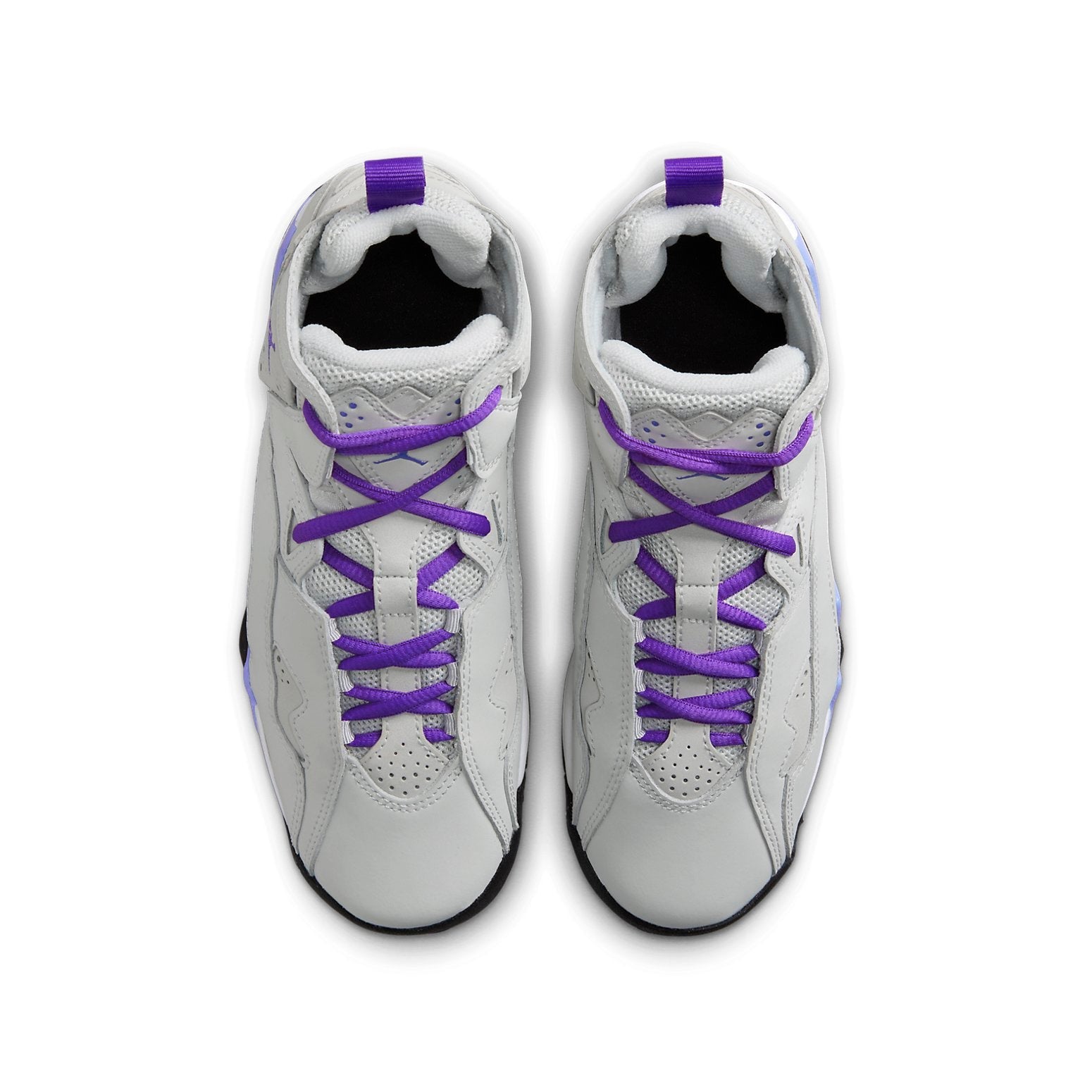(GS) Air Jordan True Flight 'Base Grey Purple Venom' 343795-052